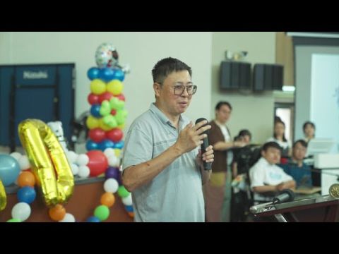 阿湛畢業典禮 孫爸致詞